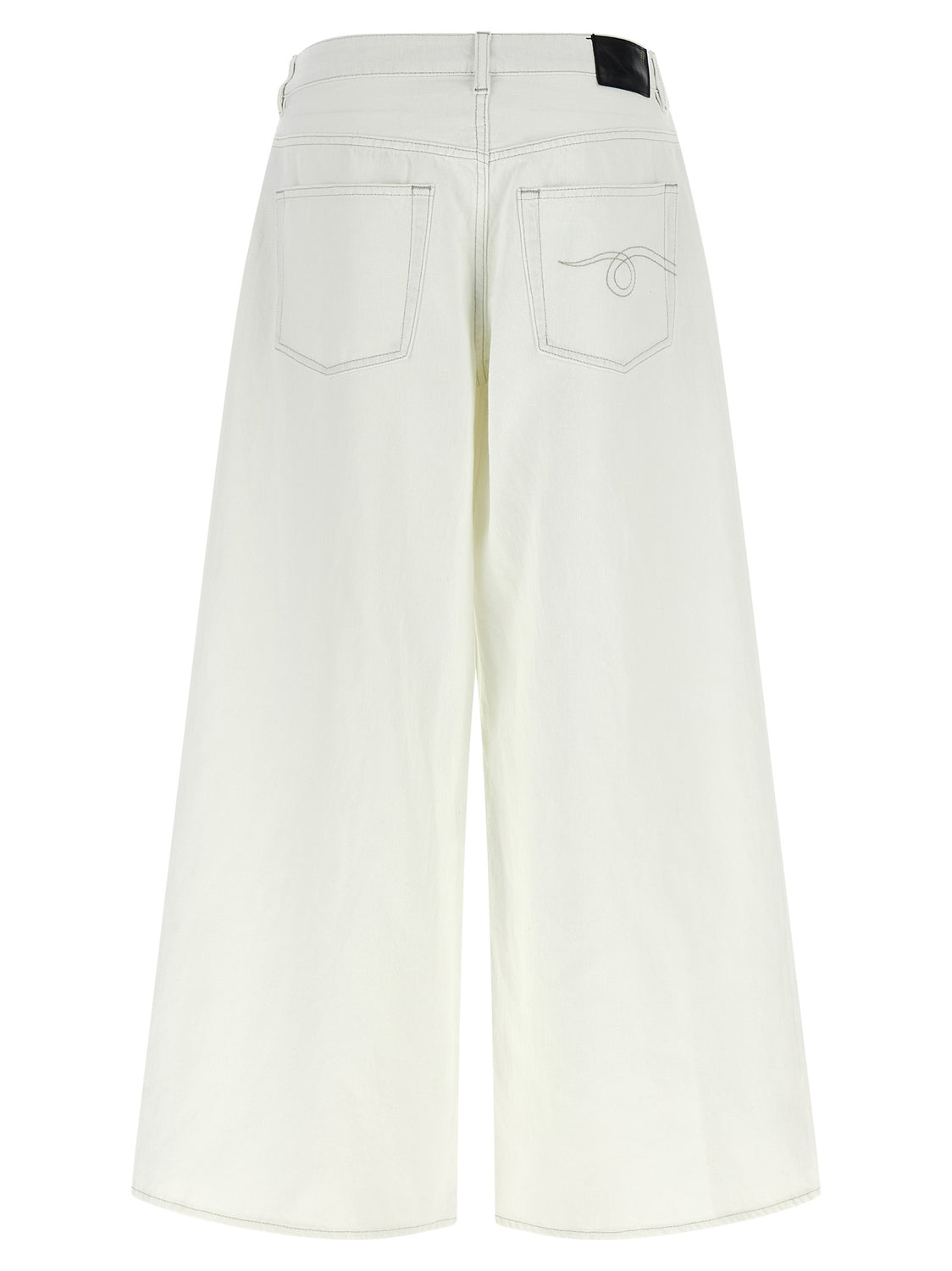 White Cotton Jeans Denim