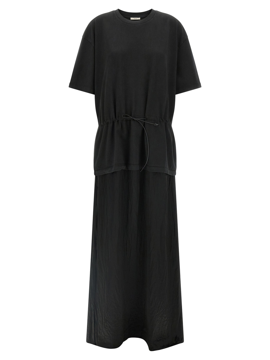 Black Cotton Long Dress