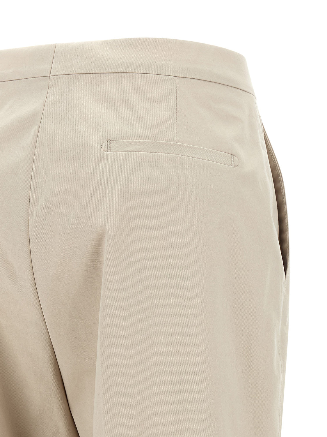 Beige Cotton Blazer