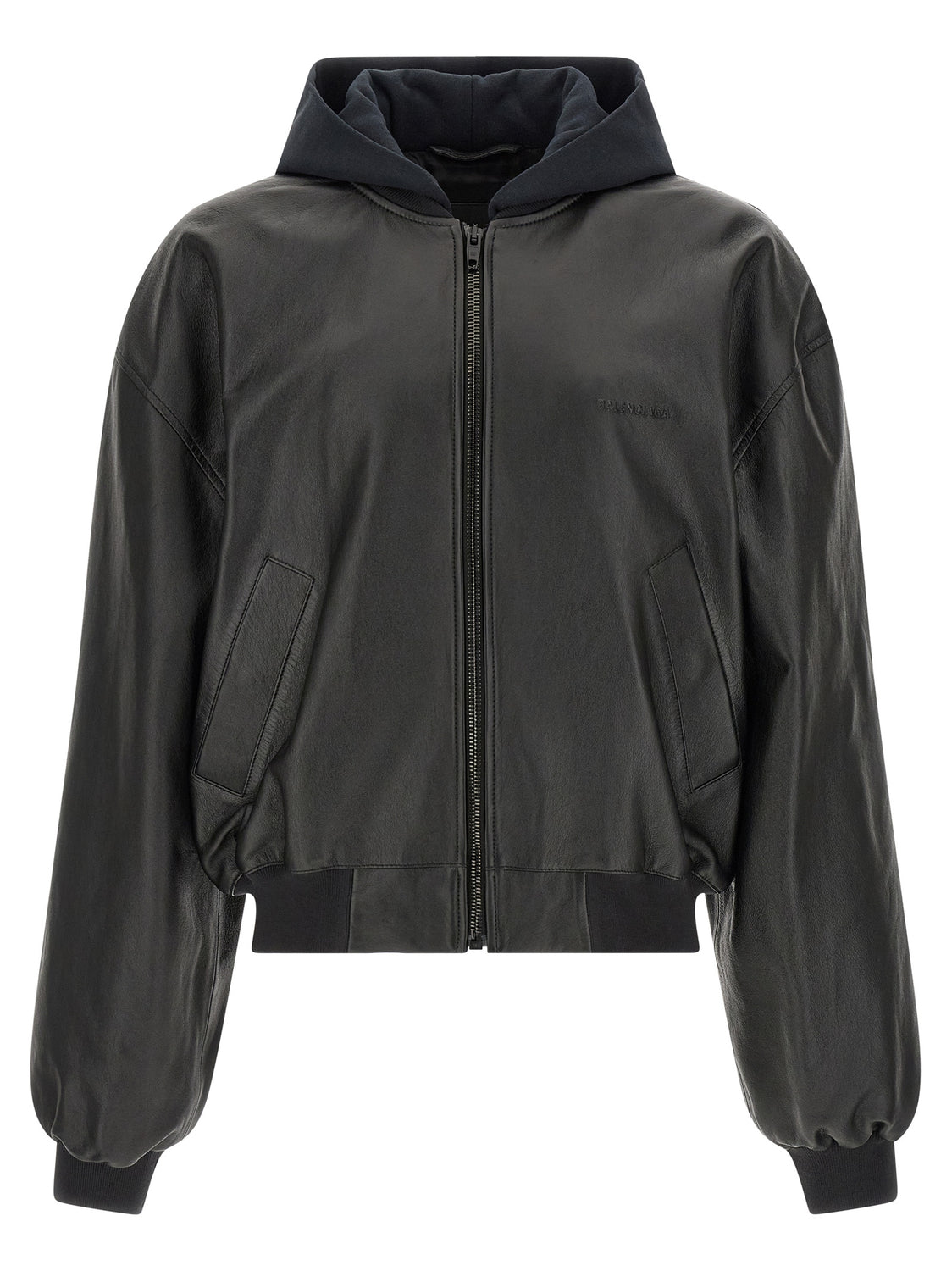 Black Lamb Leather Leather Jacket