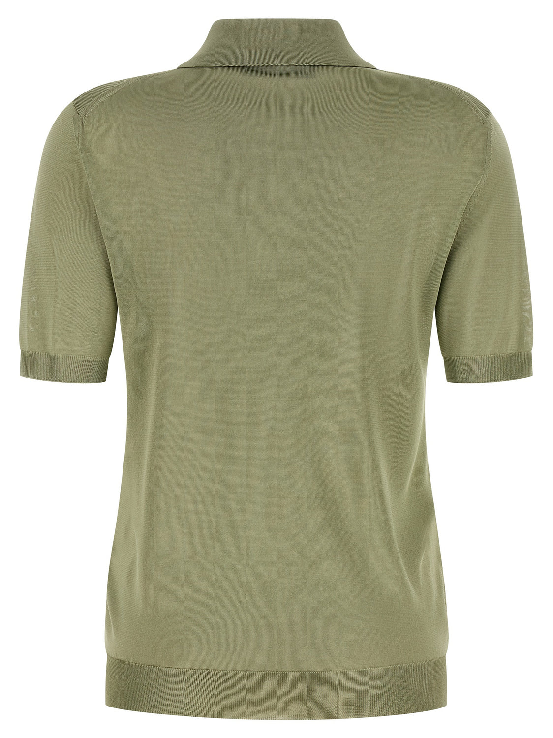 Bicolor Viscose Polo Shirt