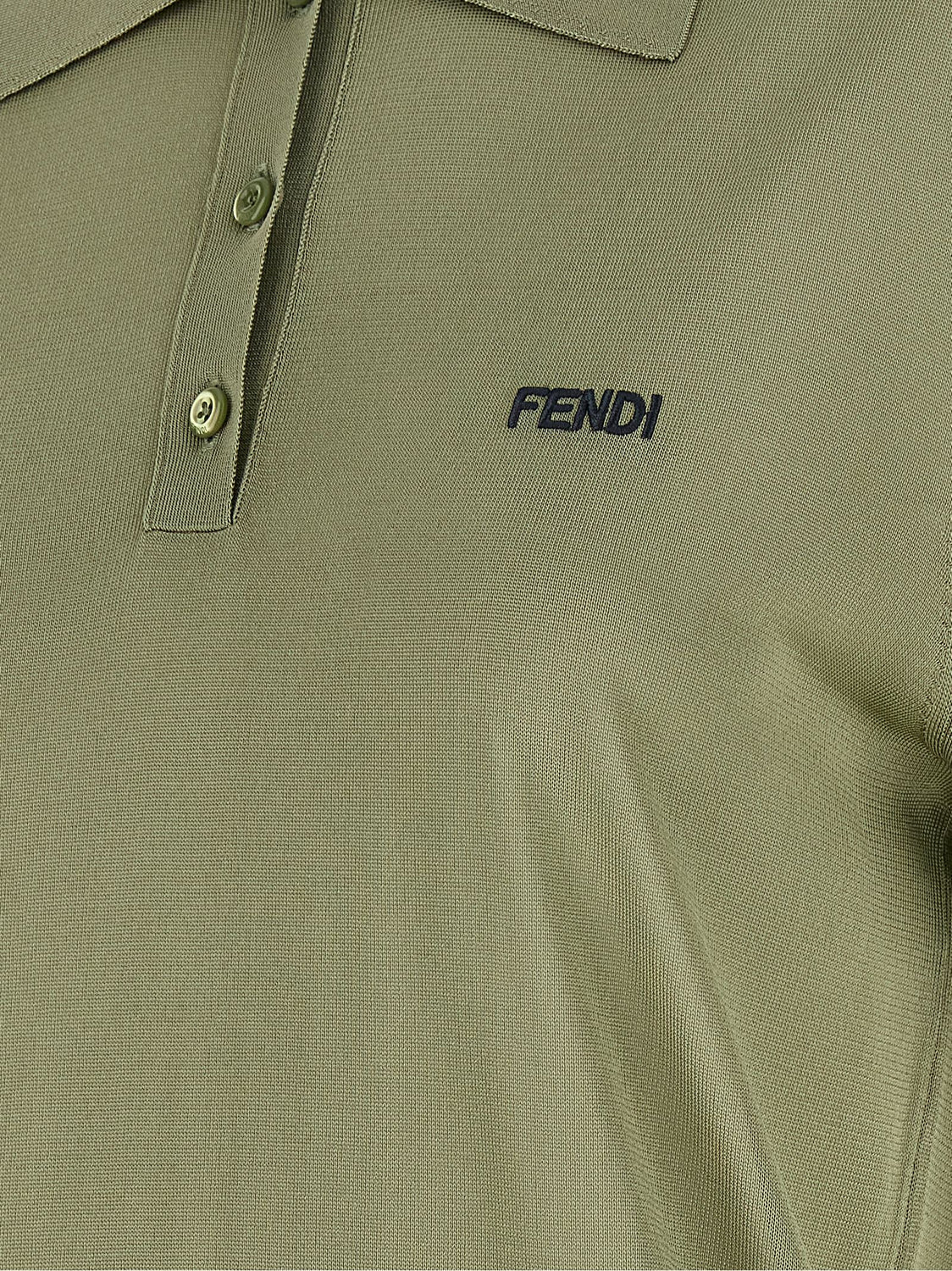 Bicolor Viscose Polo Shirt