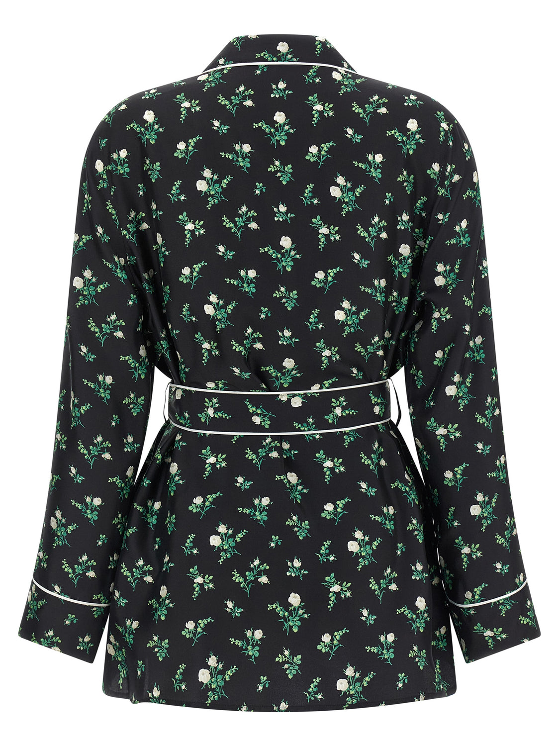 Black Silk Blouse