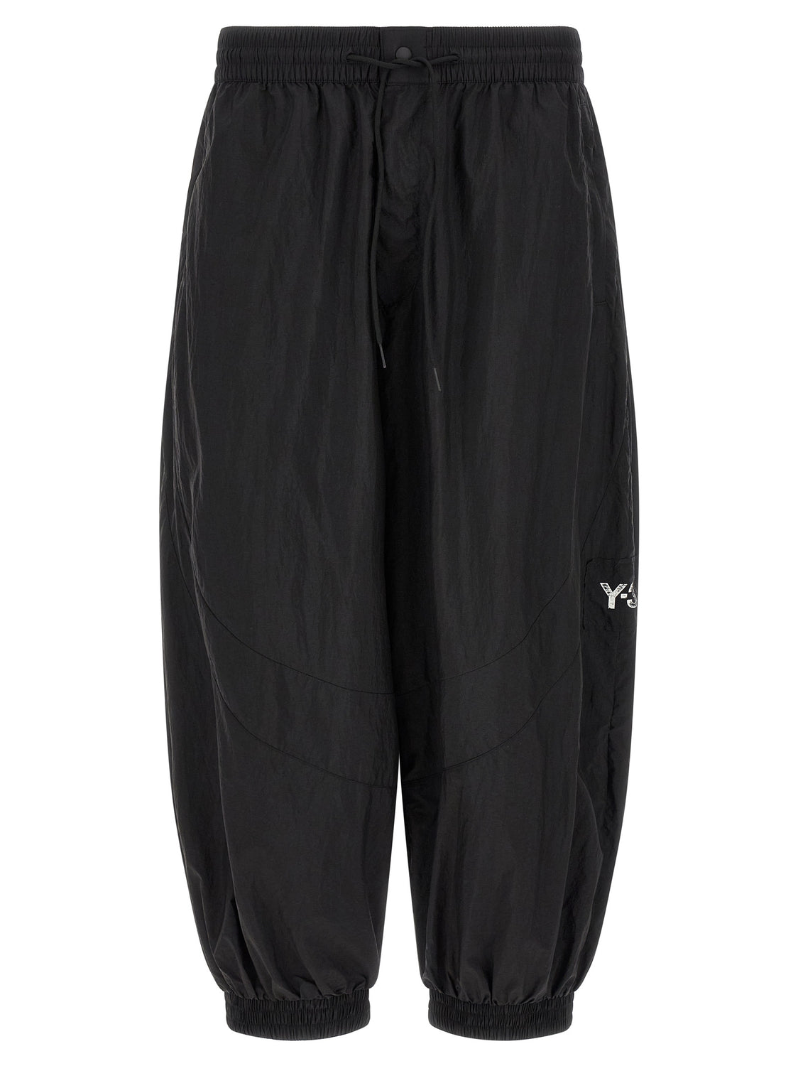 Black Polyamide Joggers (Workout Pants)