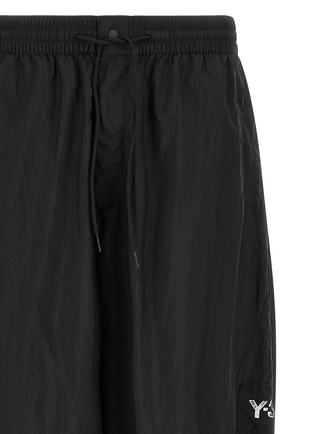 Black Polyamide Joggers (Workout Pants)