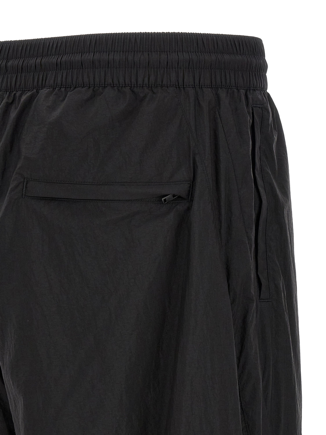 Black Polyamide Joggers (Workout Pants)