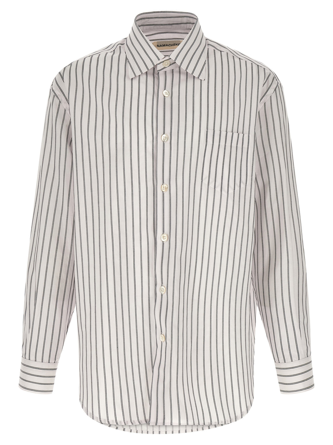 Bicolor Cotton Blouse