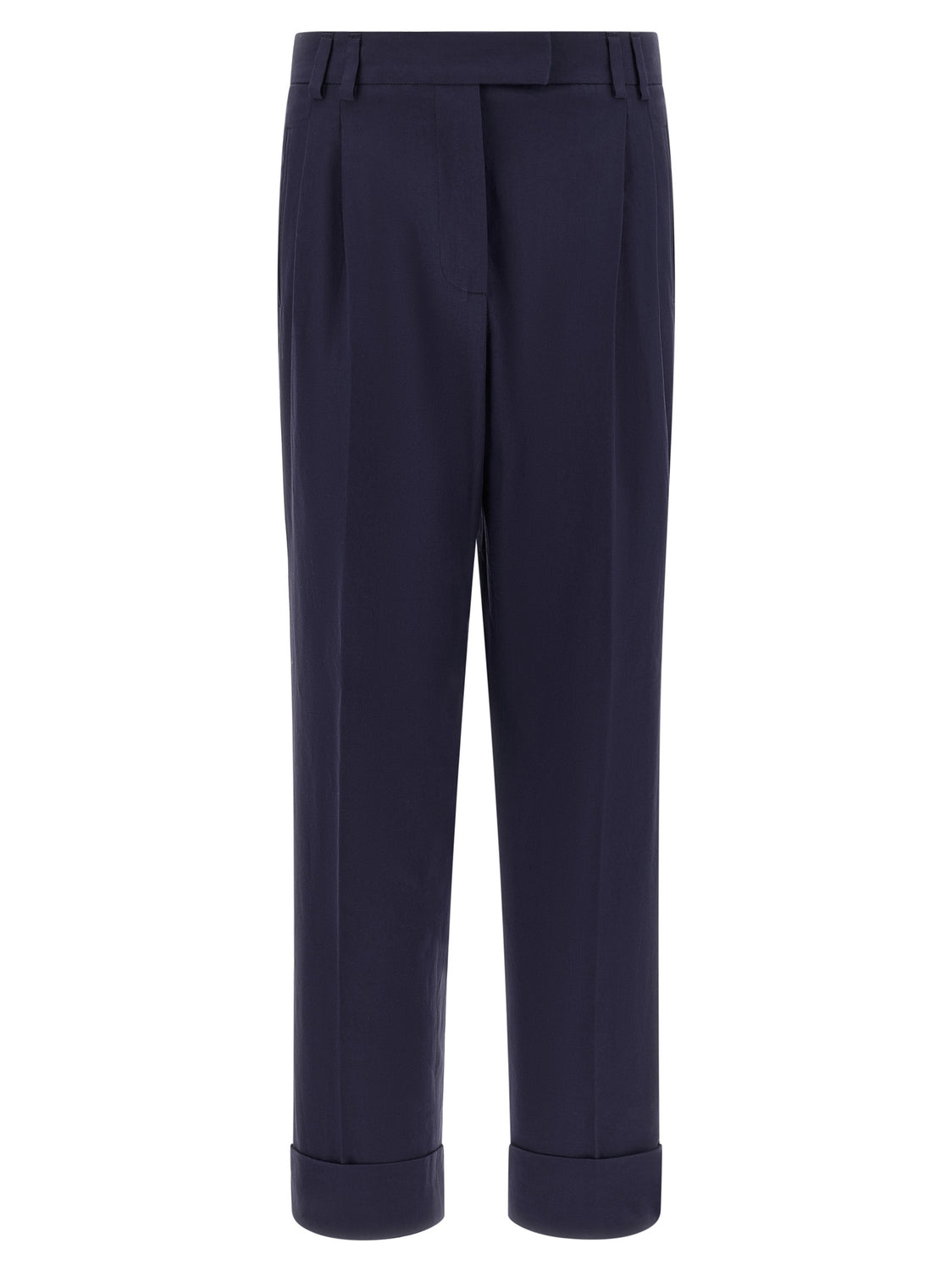 Blue Cotton Pants