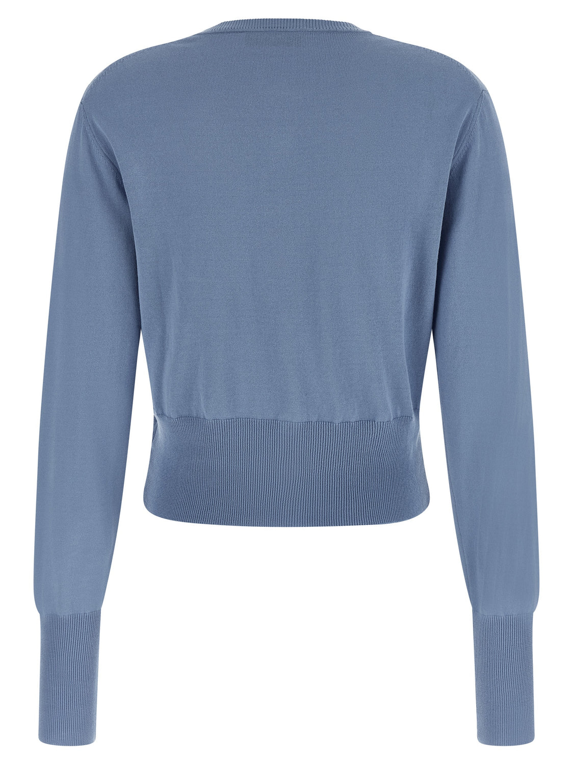 Blue Cotton Cardigan