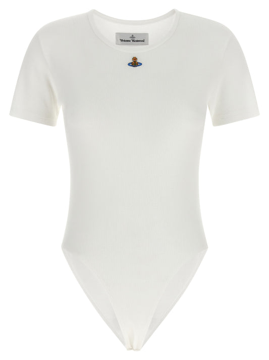 White Cotton Bodysuit