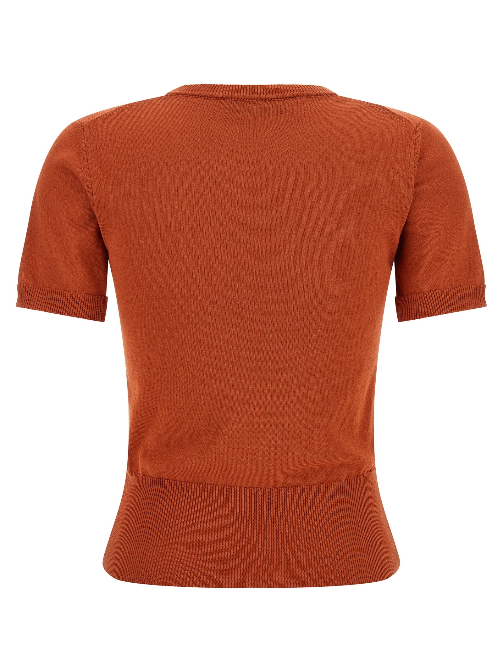 Orange Cotton T-Shirt