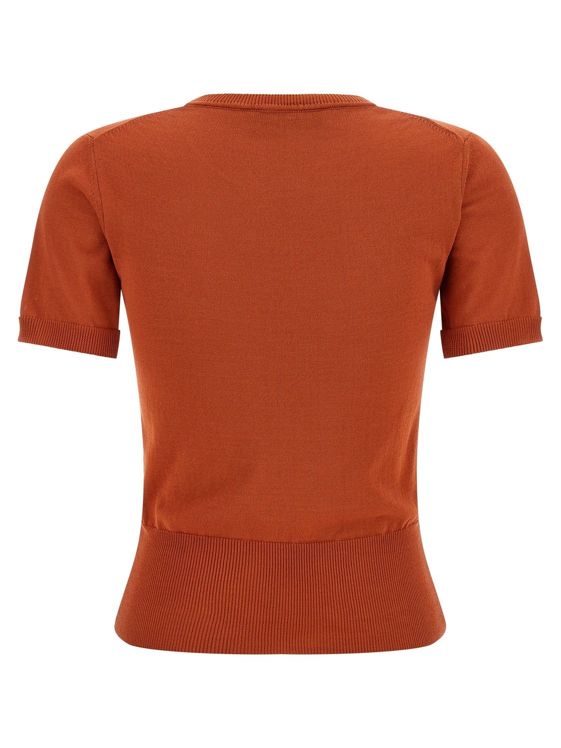 Orange Cotton T-Shirt