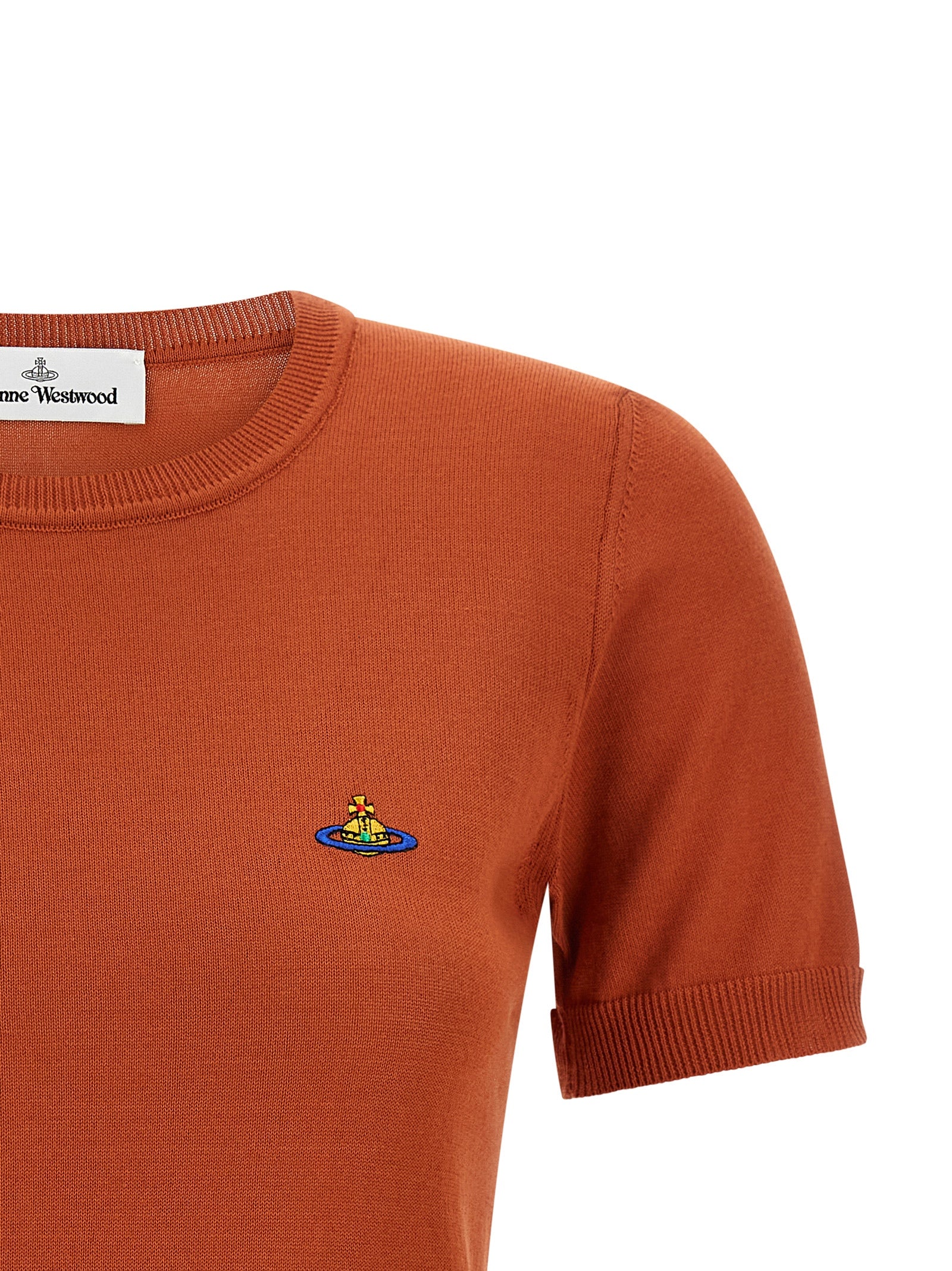 Orange Cotton T-Shirt