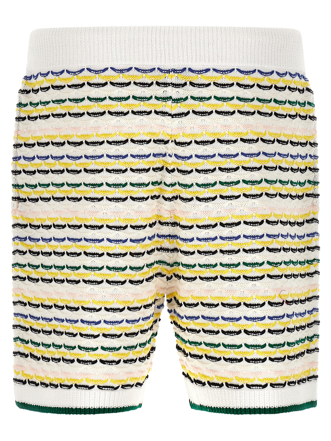 Multicolor Cotton Bermuda Shorts