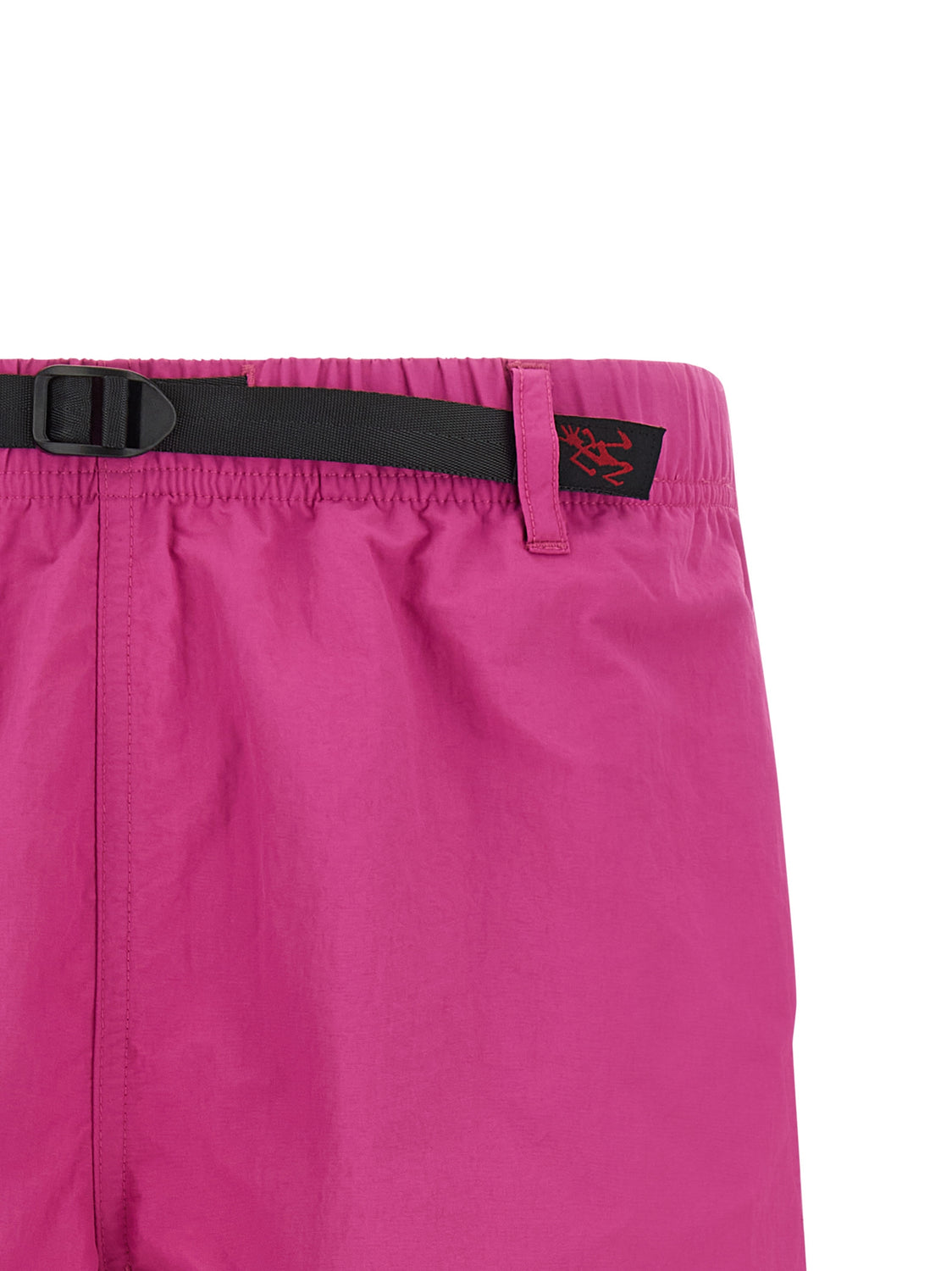Fuchsia Nylon Bermuda Shorts