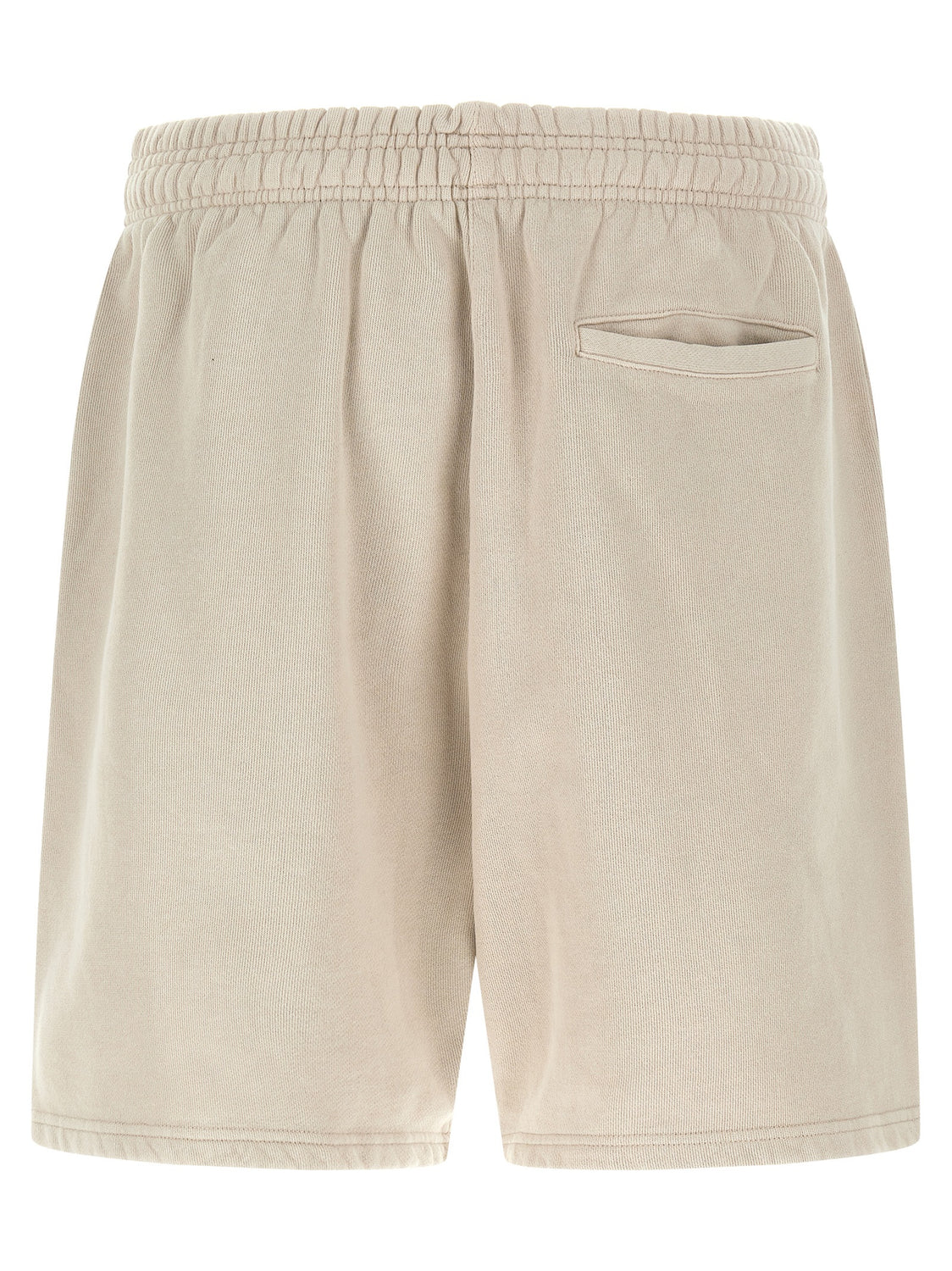 Beige Cotton Bermuda Shorts