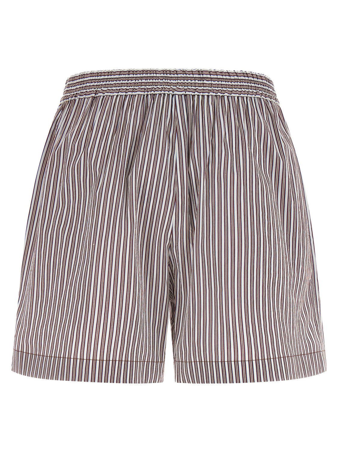 Bordeaux Cotton Bermuda Shorts