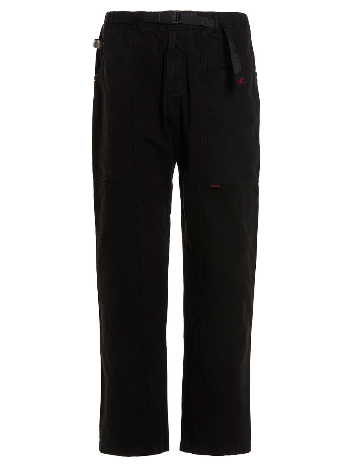 Black Cotton Cargo Pants