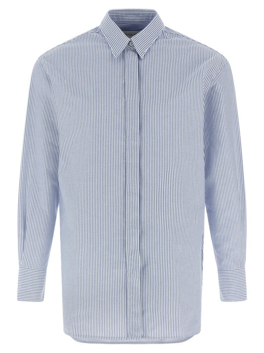Blue Cotton Blouse