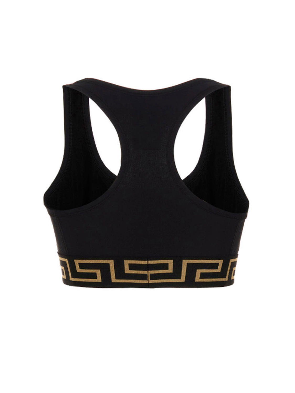 Black Polyamide Sport Bra
