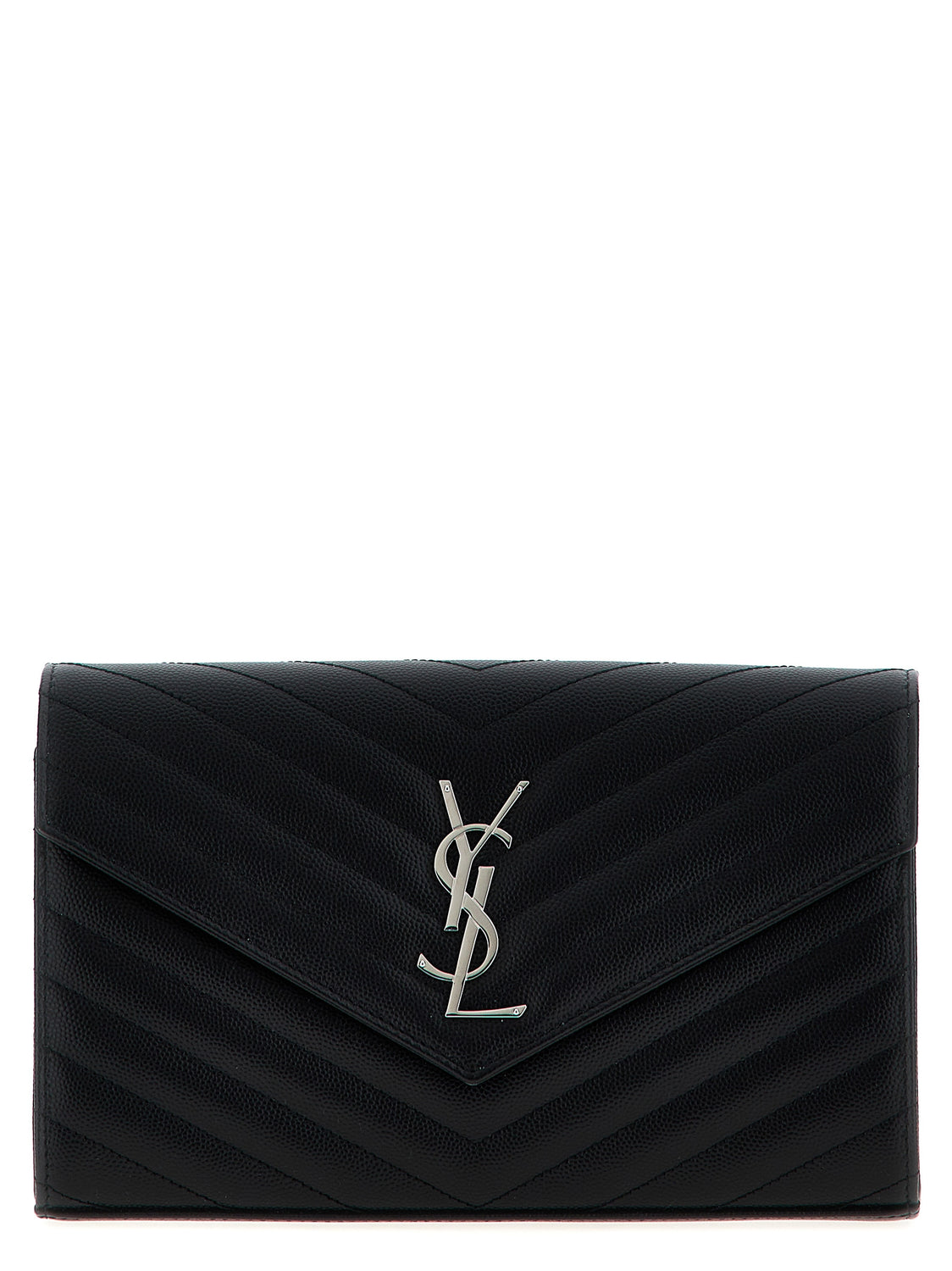 Black Calfskin Clutch Bag