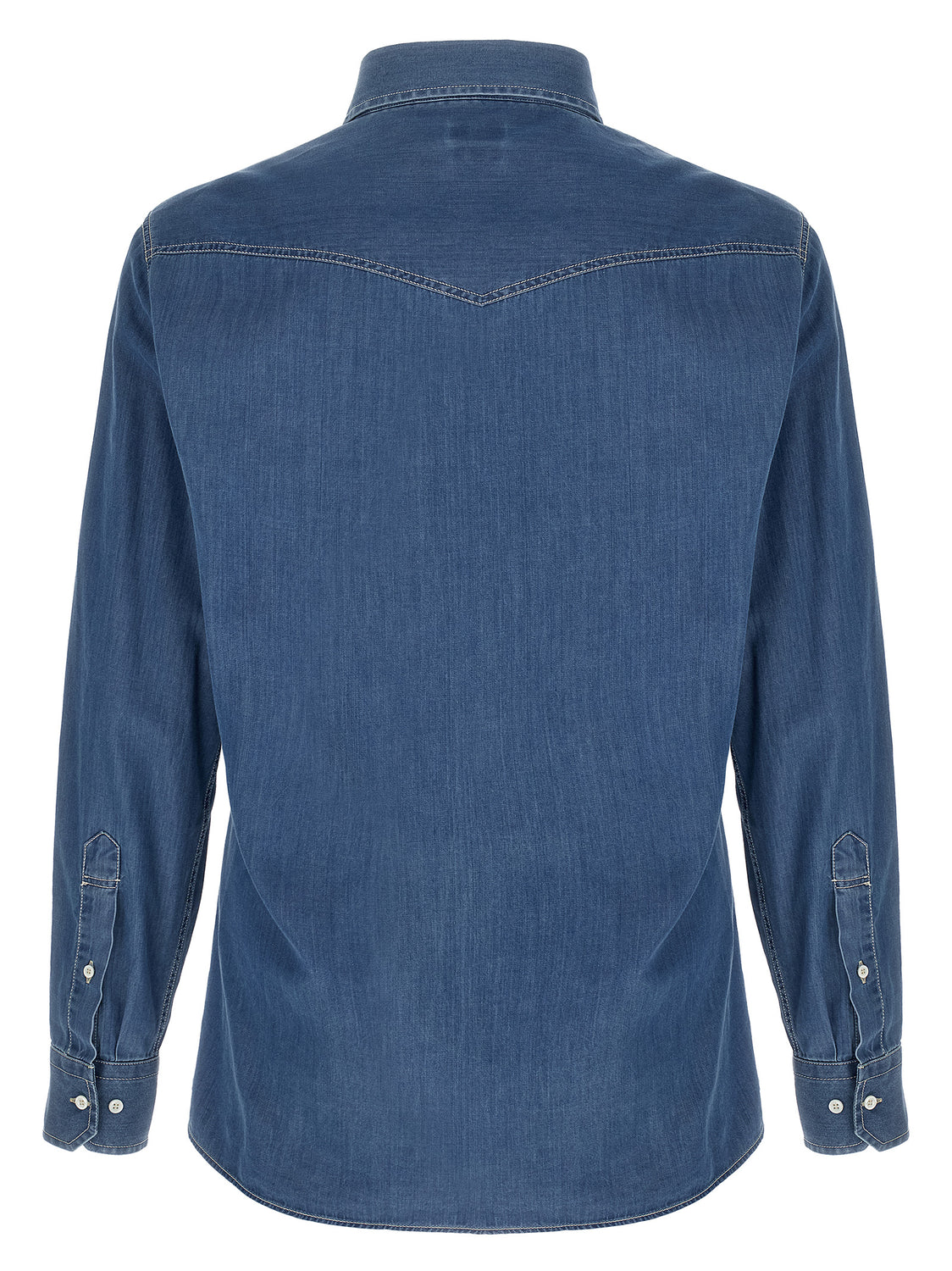 Blue Cotton Blouse
