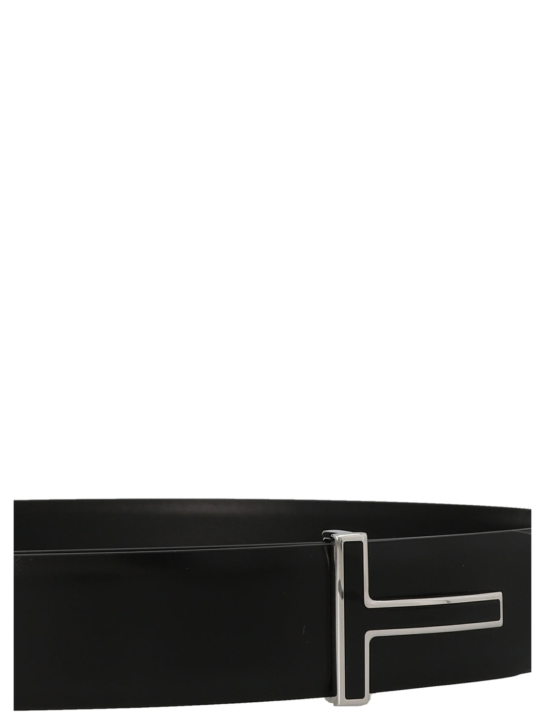Black Calfskin Regular Belt