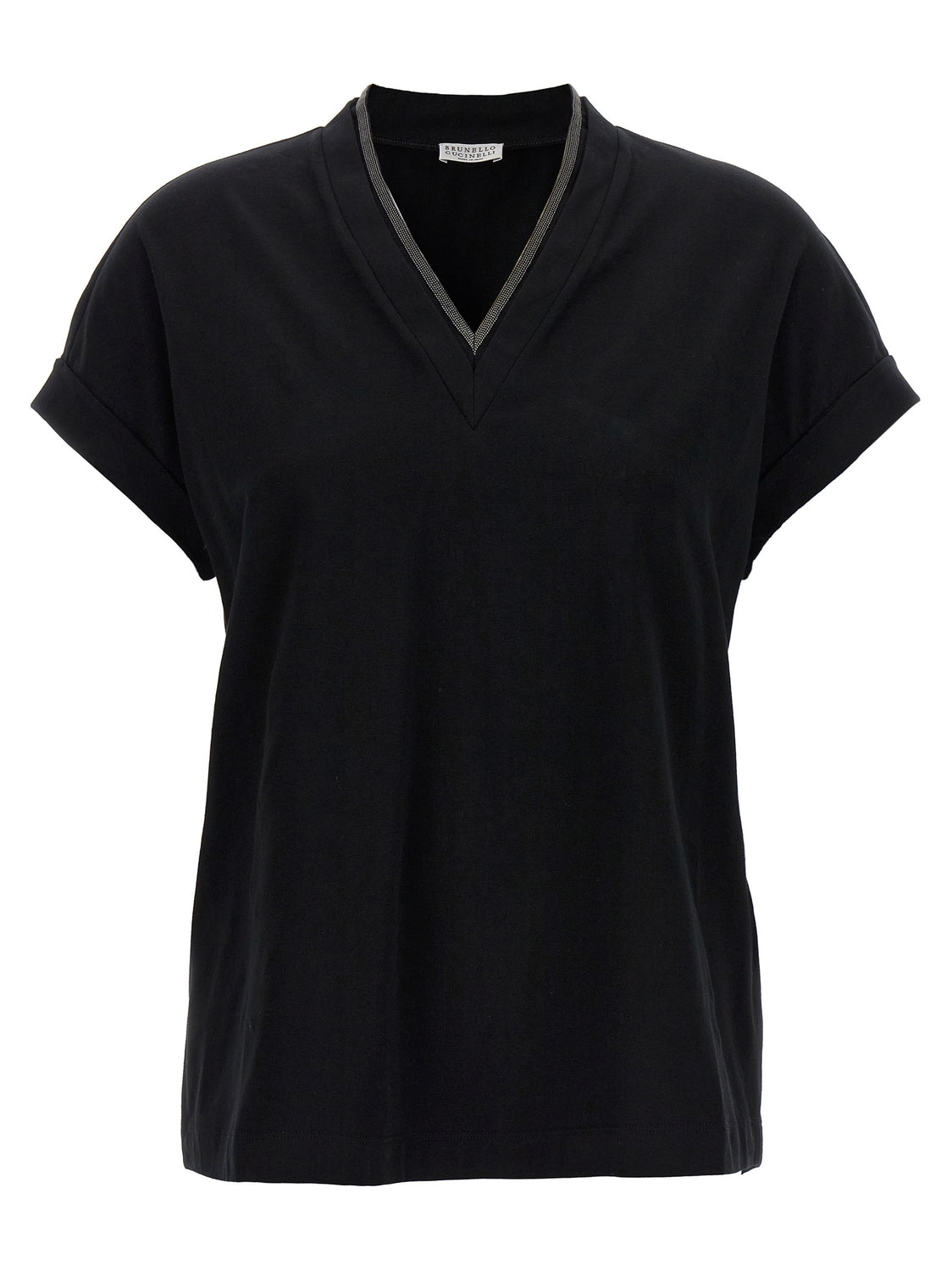 Black Cotton T-Shirt