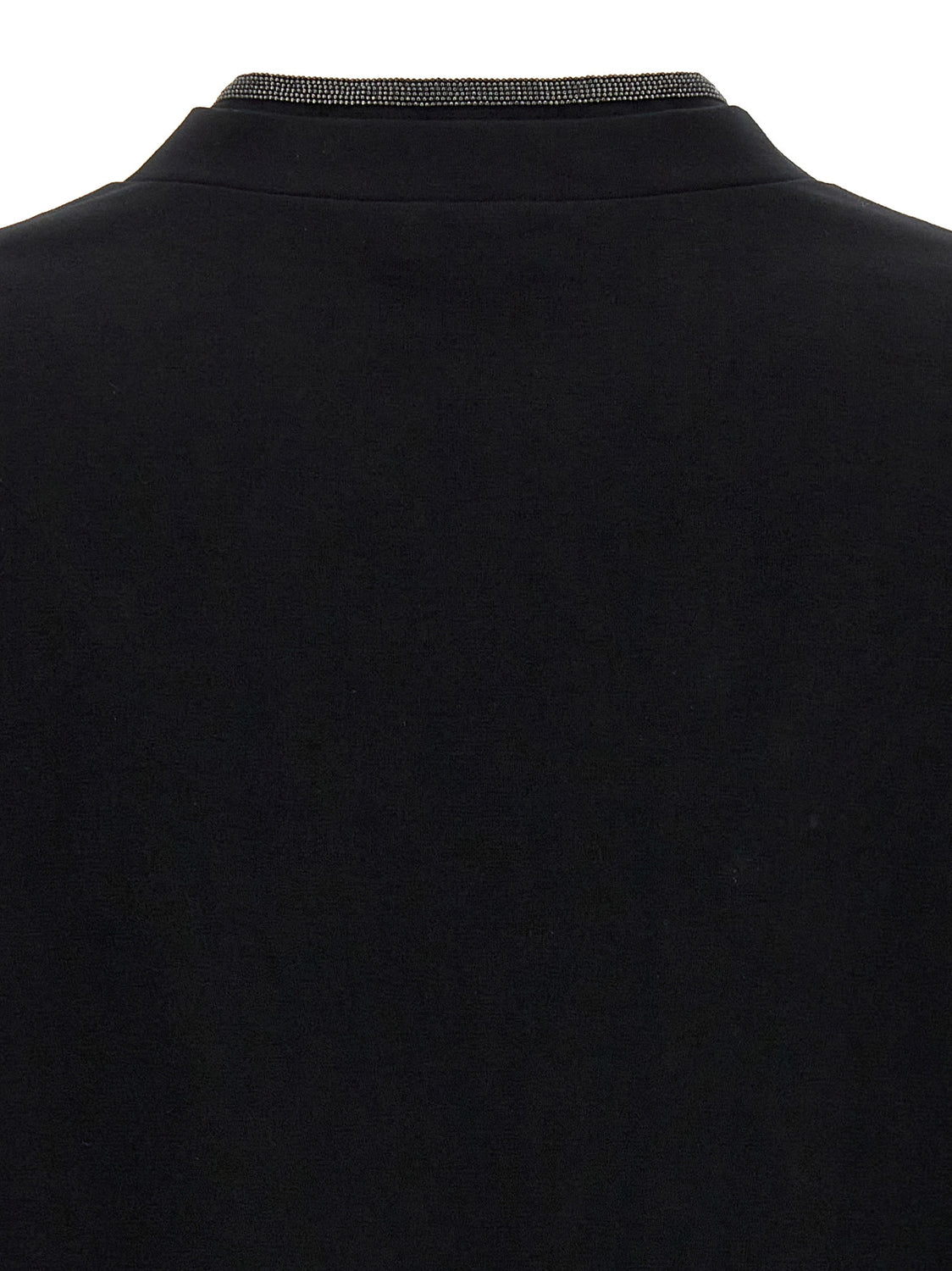 Black Cotton T-Shirt