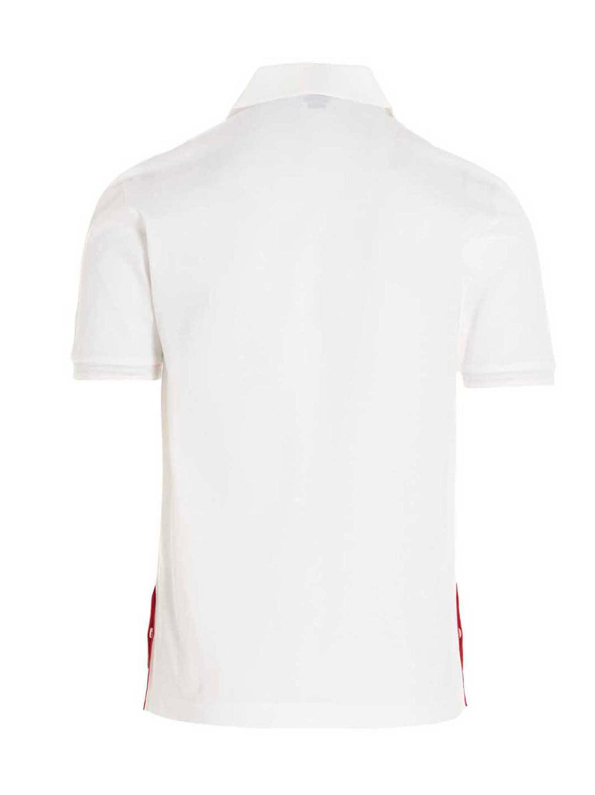 White Cotton Polo Shirt