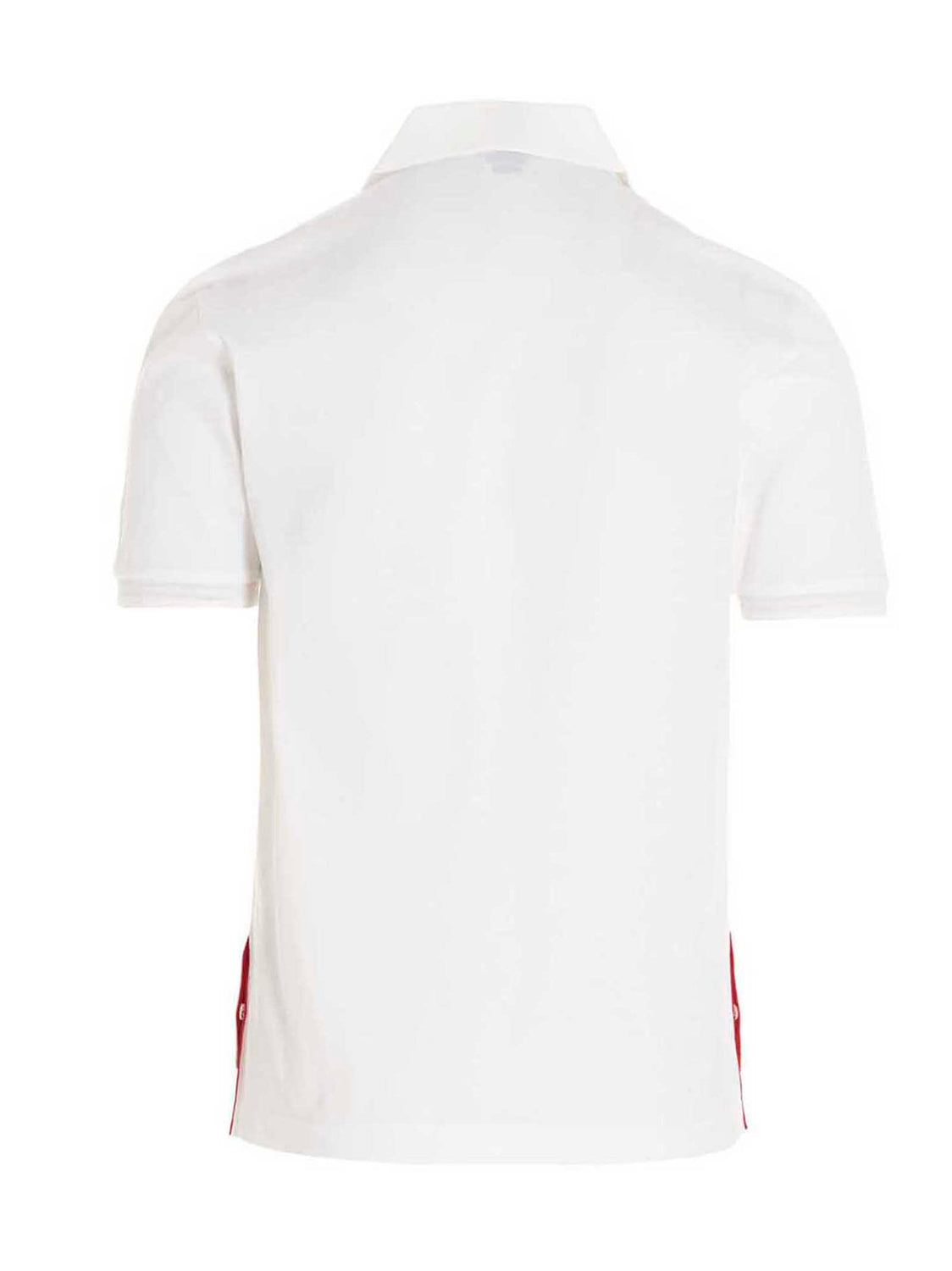 White Cotton Polo Shirt