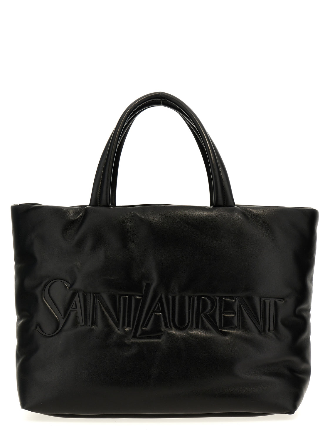 Black Lamb Leather Tote Bag