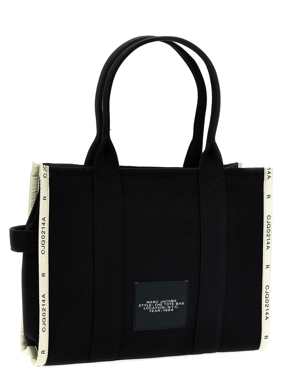 Bicolor Cotton Tote Bag