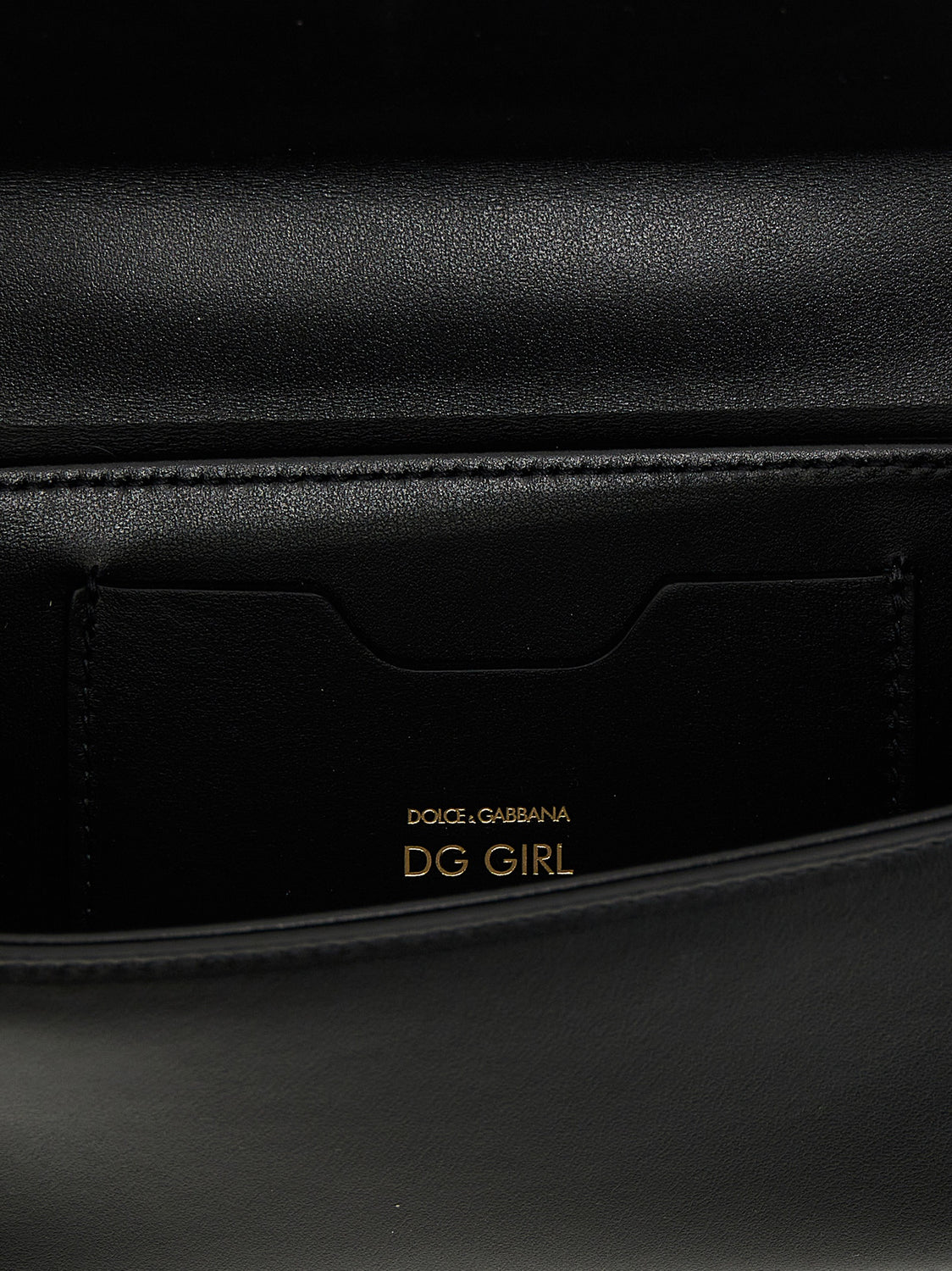 Black Calfskin Crossbody Bag