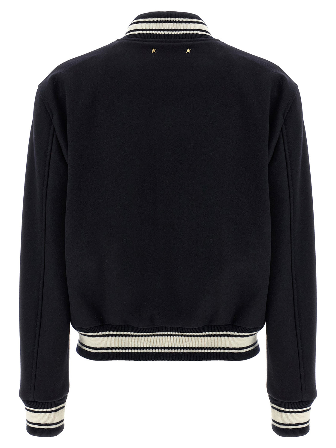 Blue Virgin Wool Bomber