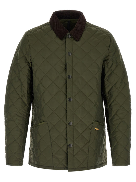 Bicolor Polyamide Full-Length Jacket