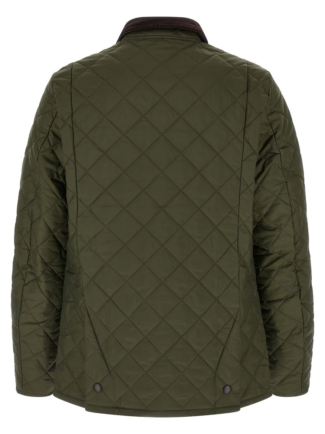 Bicolor Polyamide Full-Length Jacket