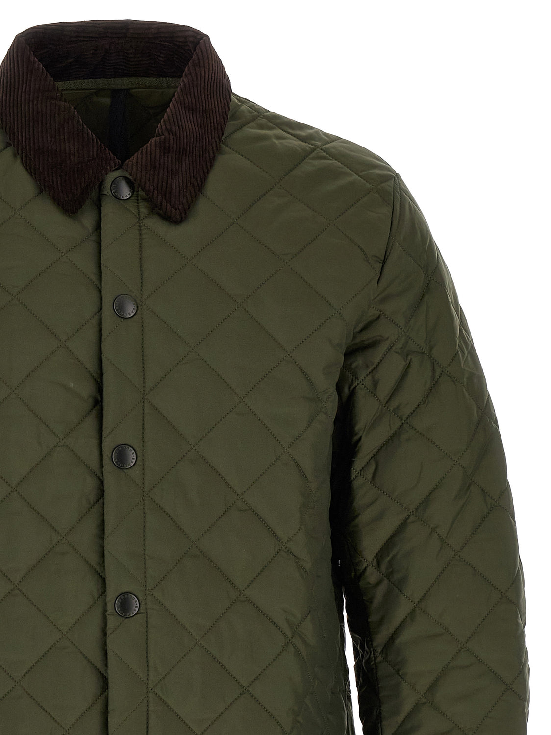 Bicolor Polyamide Full-Length Jacket