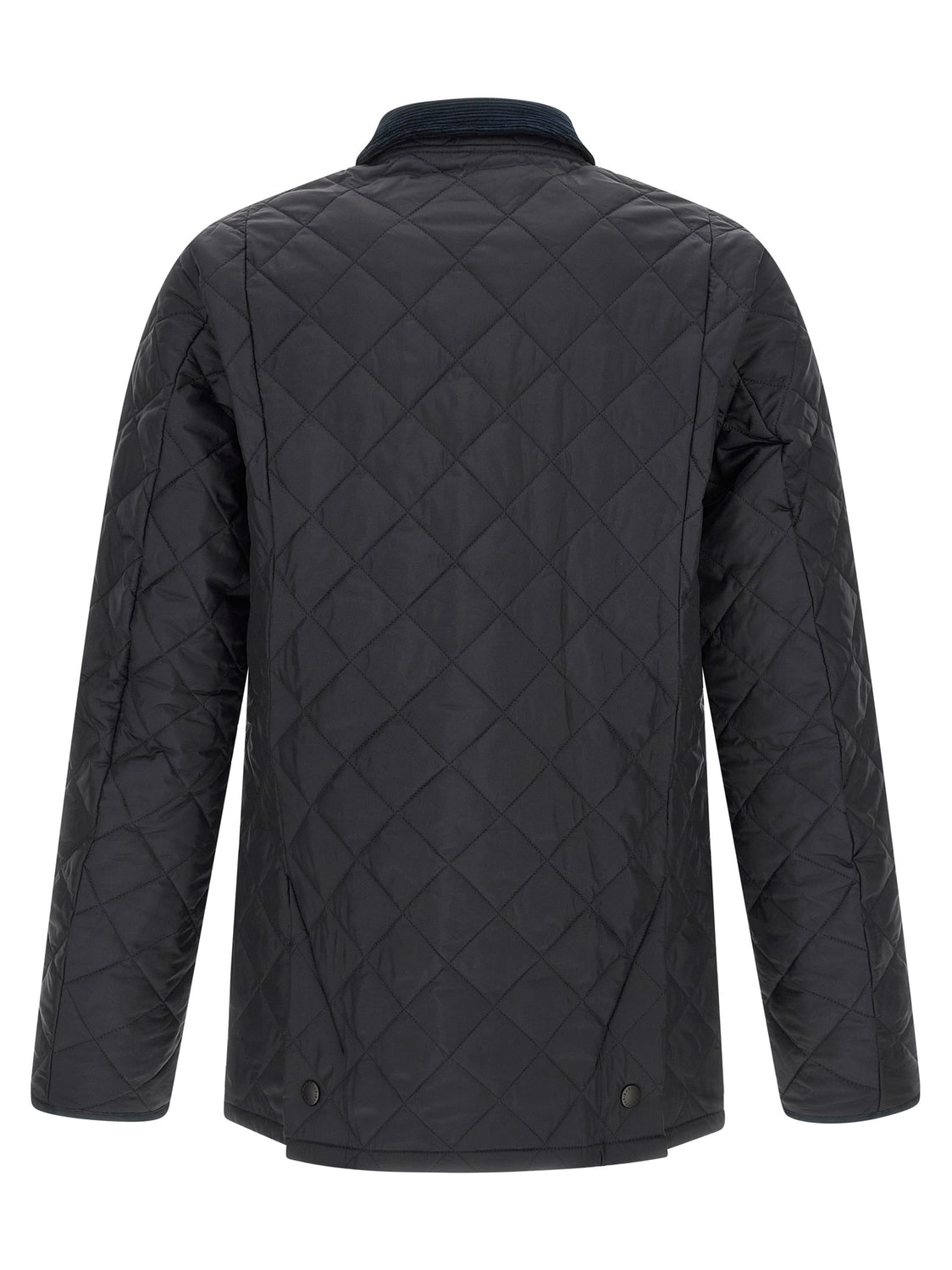 Blue Polyamide Full-Length Jacket