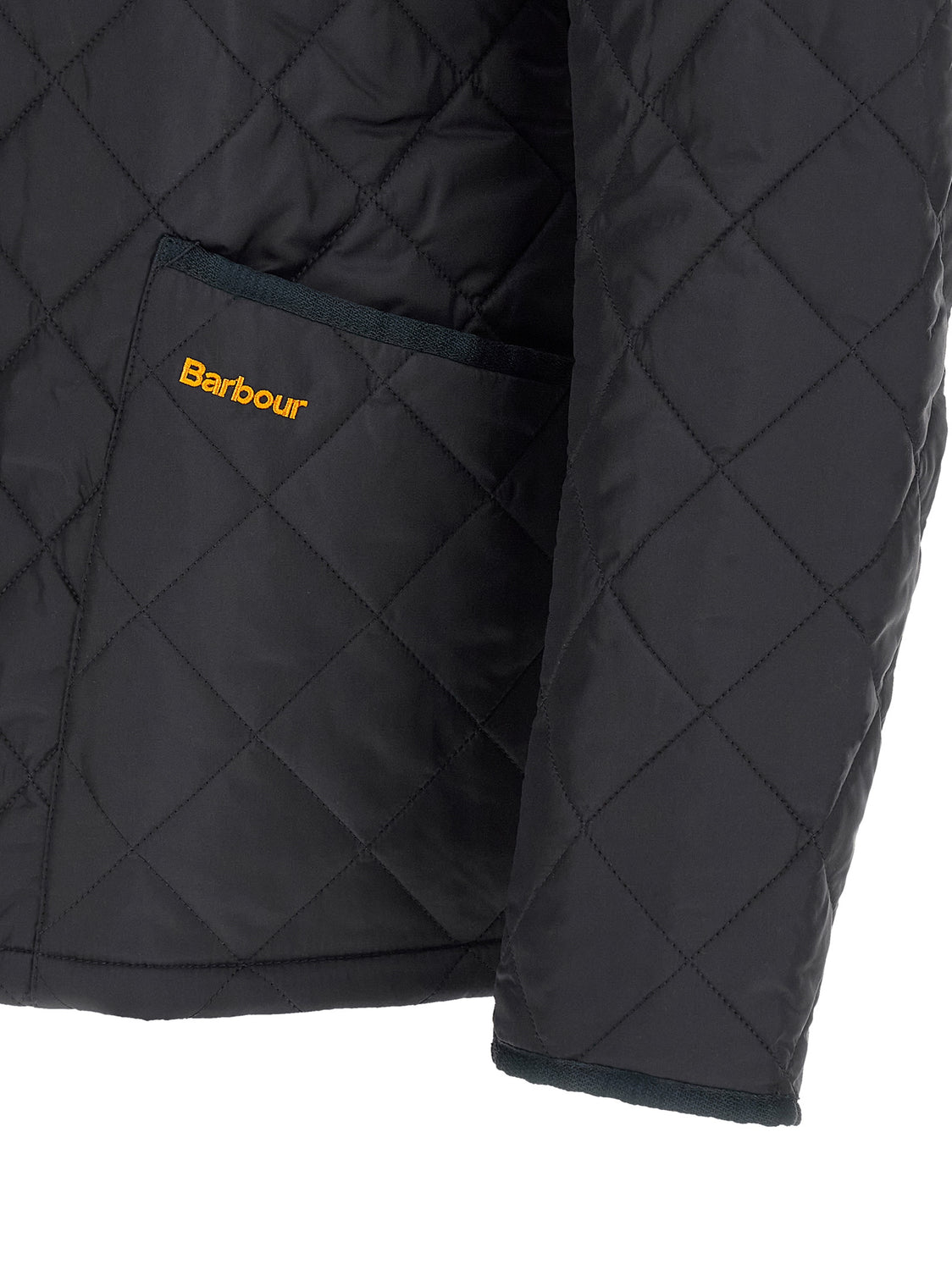 Blue Polyamide Full-Length Jacket