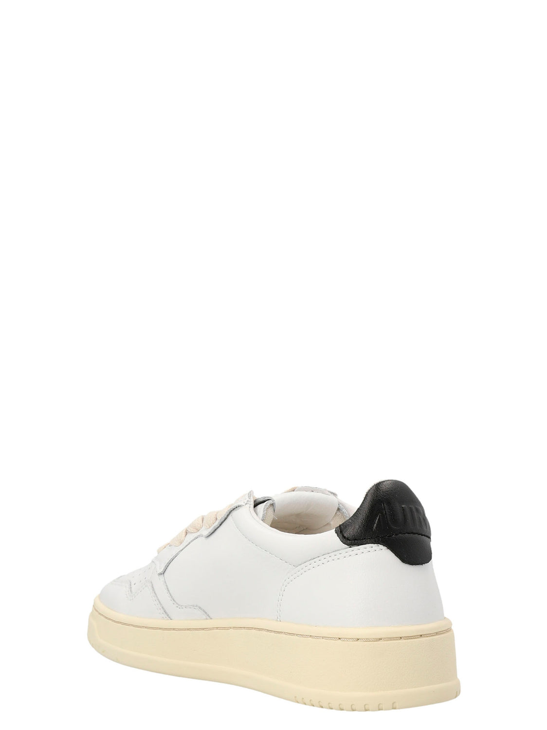 Bicolor Cowhide Low Top Sneakers