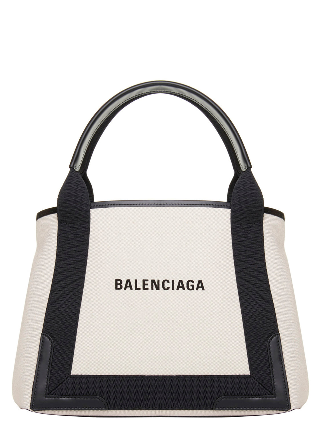 Bicolor Canvas Tote Bag