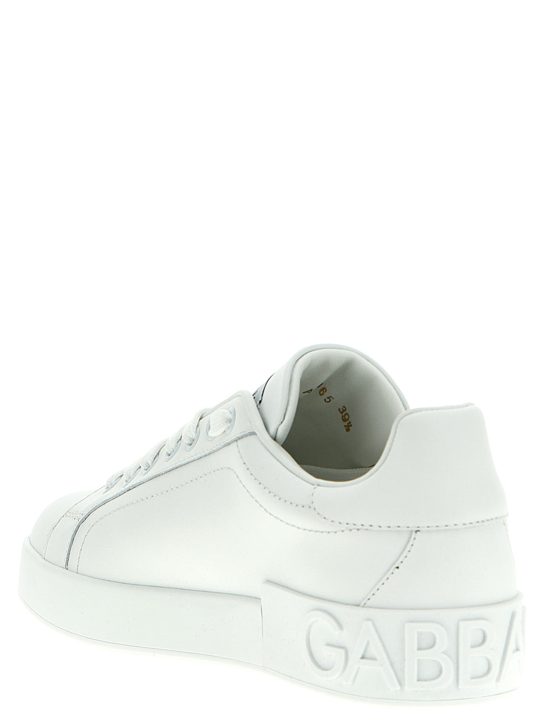 White Calfskin Low Top Sneakers