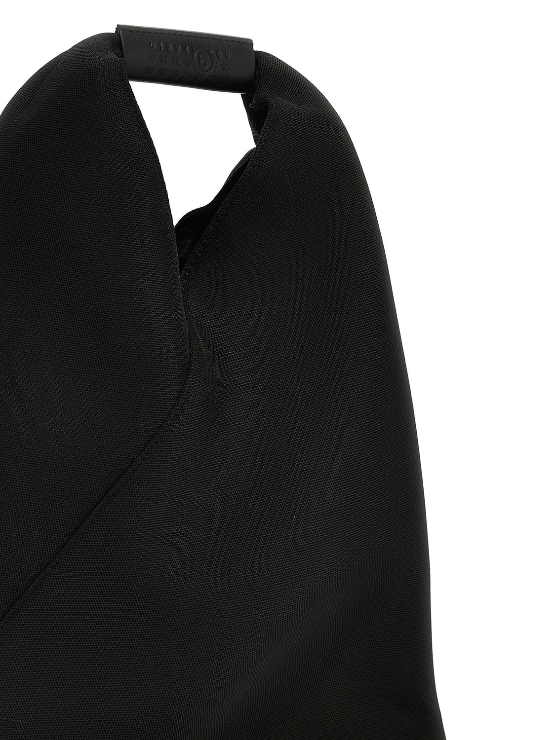 Black Polyester Shoulder Bag