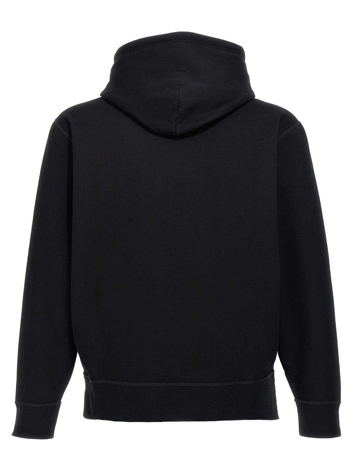 Black Cotton Sweatshirt