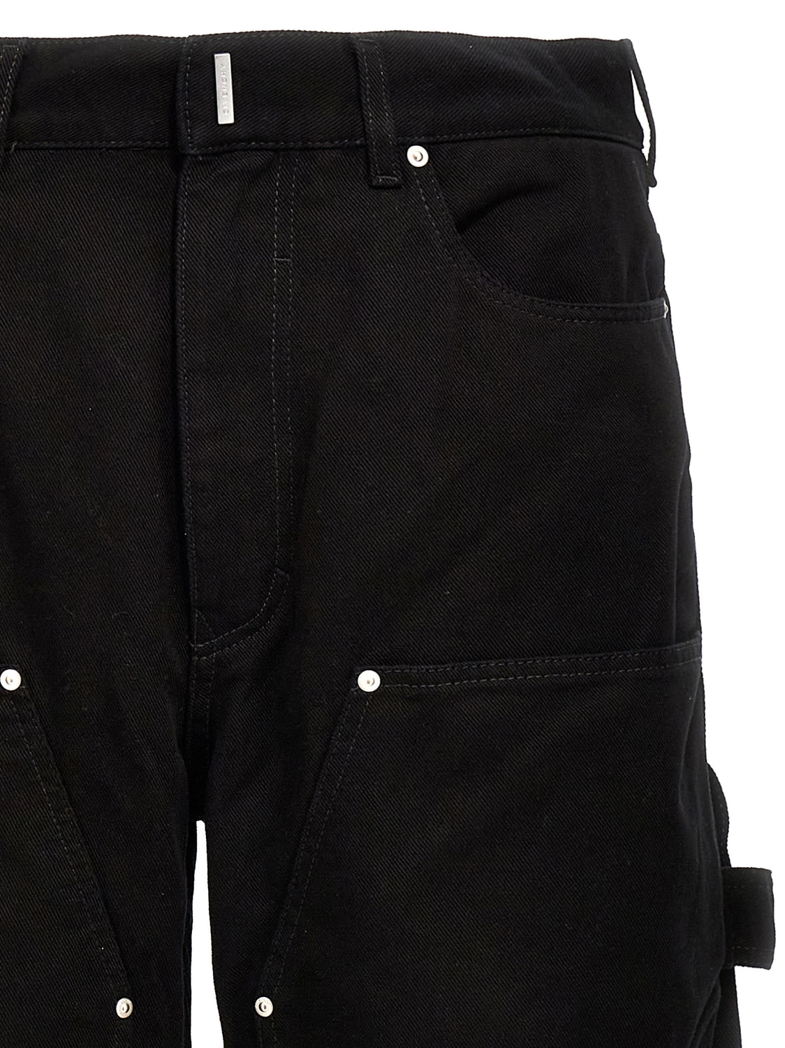 Black Cotton Jeans Denim
