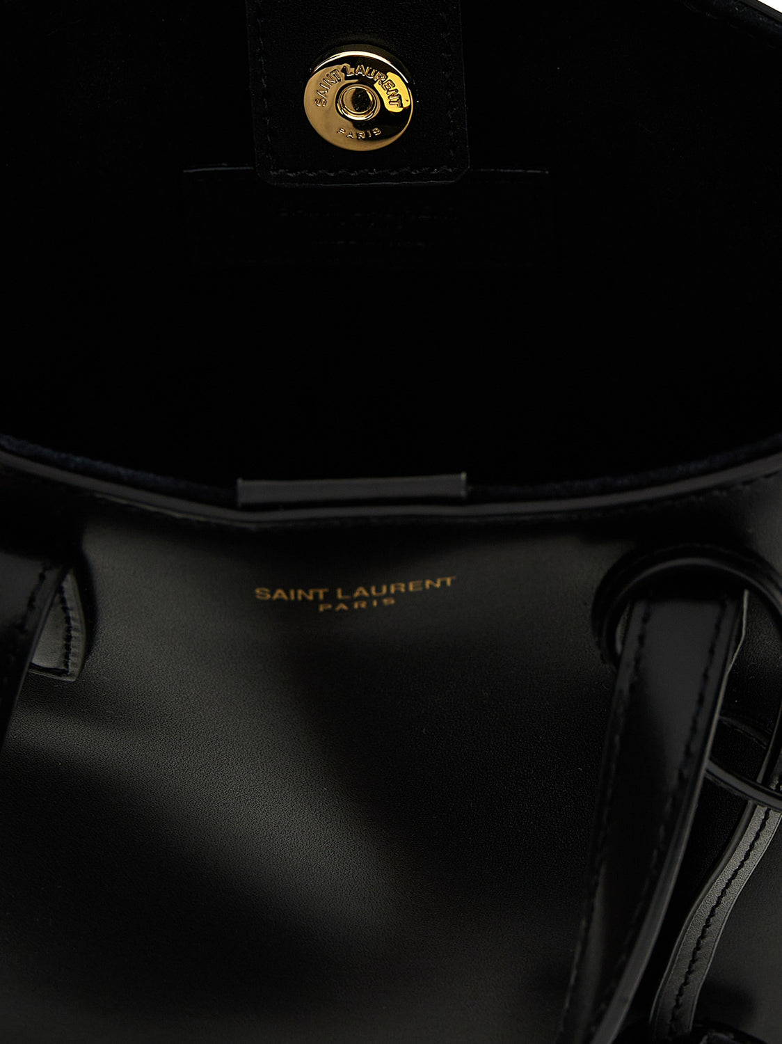 Black Calfskin Tote Bag