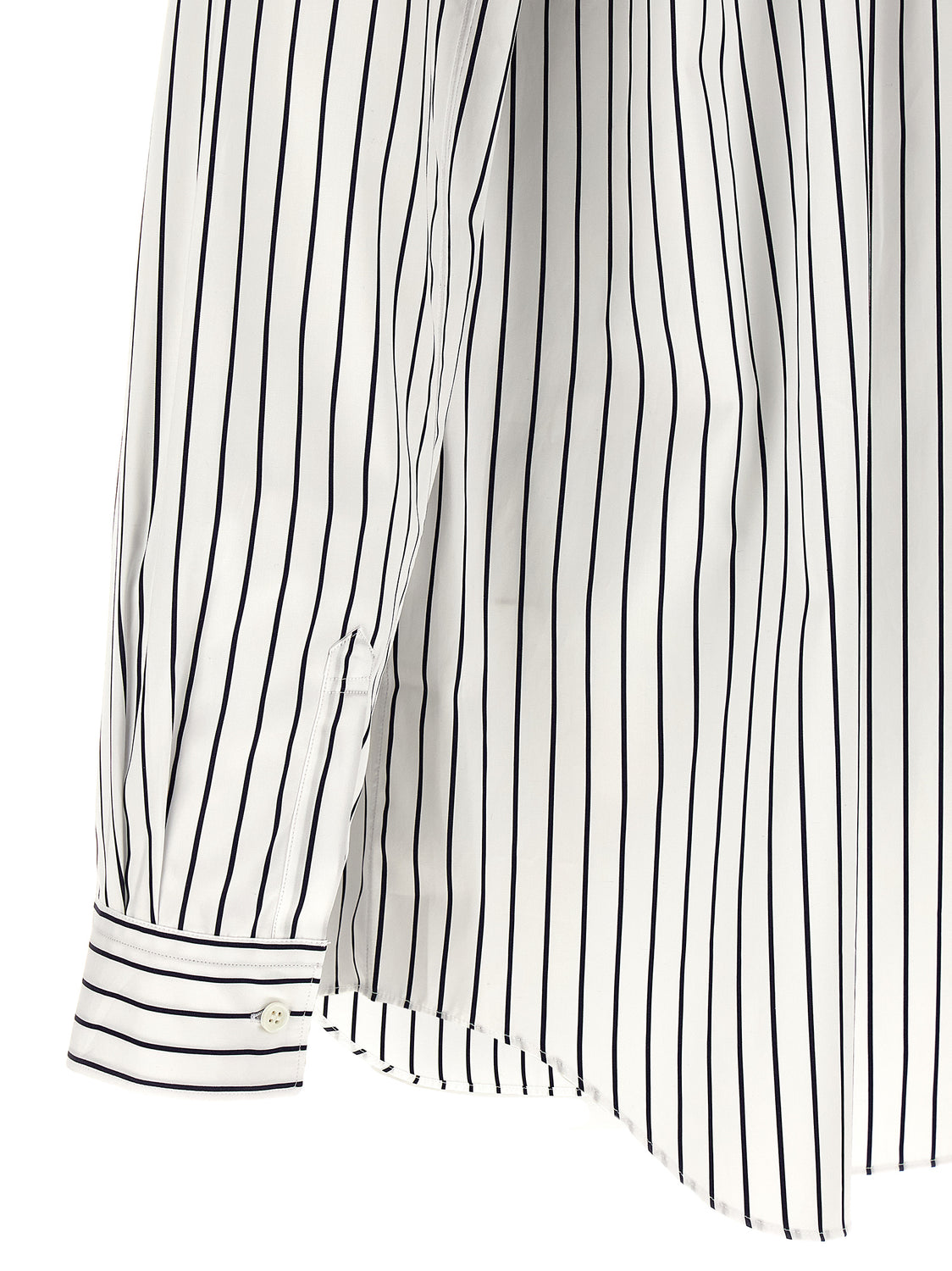 Bicolor Cotton Blouse