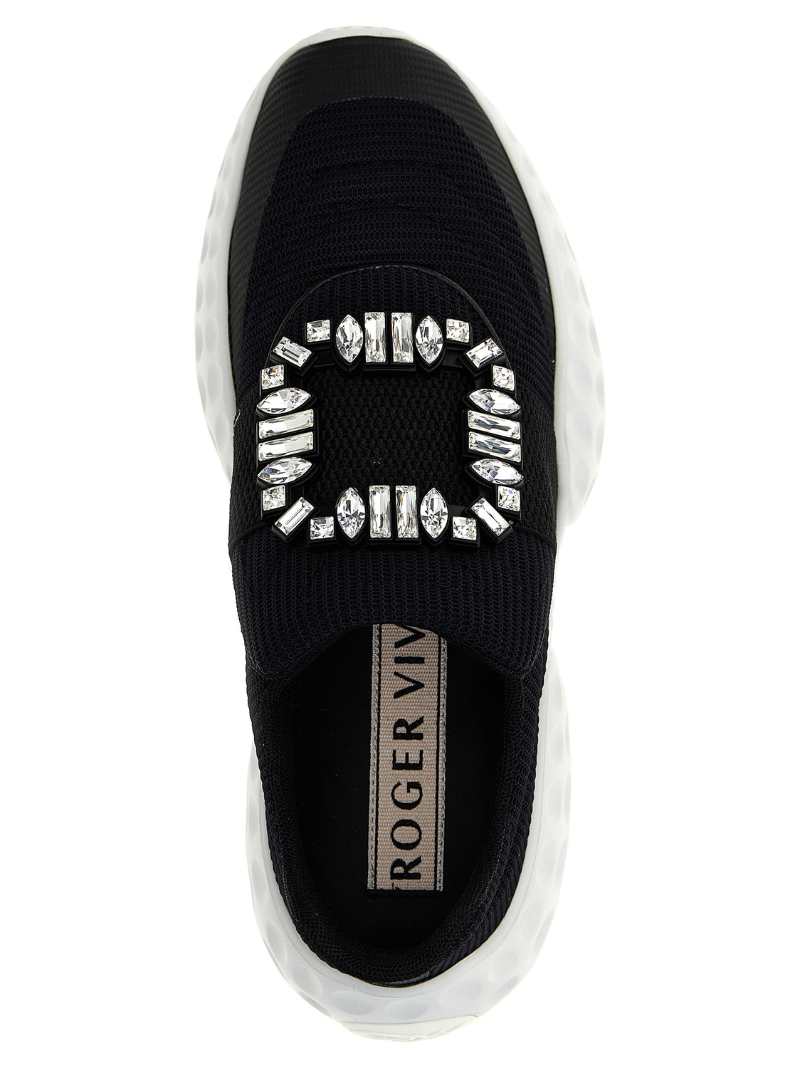 Bicolor Polyethylene Athletic Sneakers