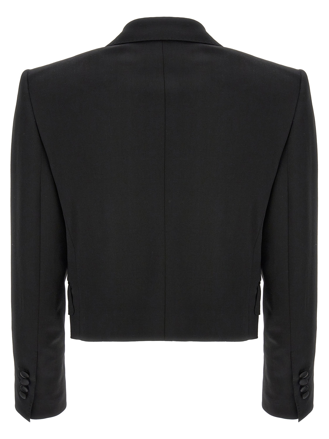 Black Virgin Wool Blazer
